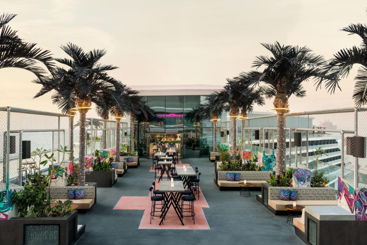 ดับเบิลยู ดูไบ - เดอะ ปาล์ม Hotel ภายนอก รูปภาพ The Sky Bar