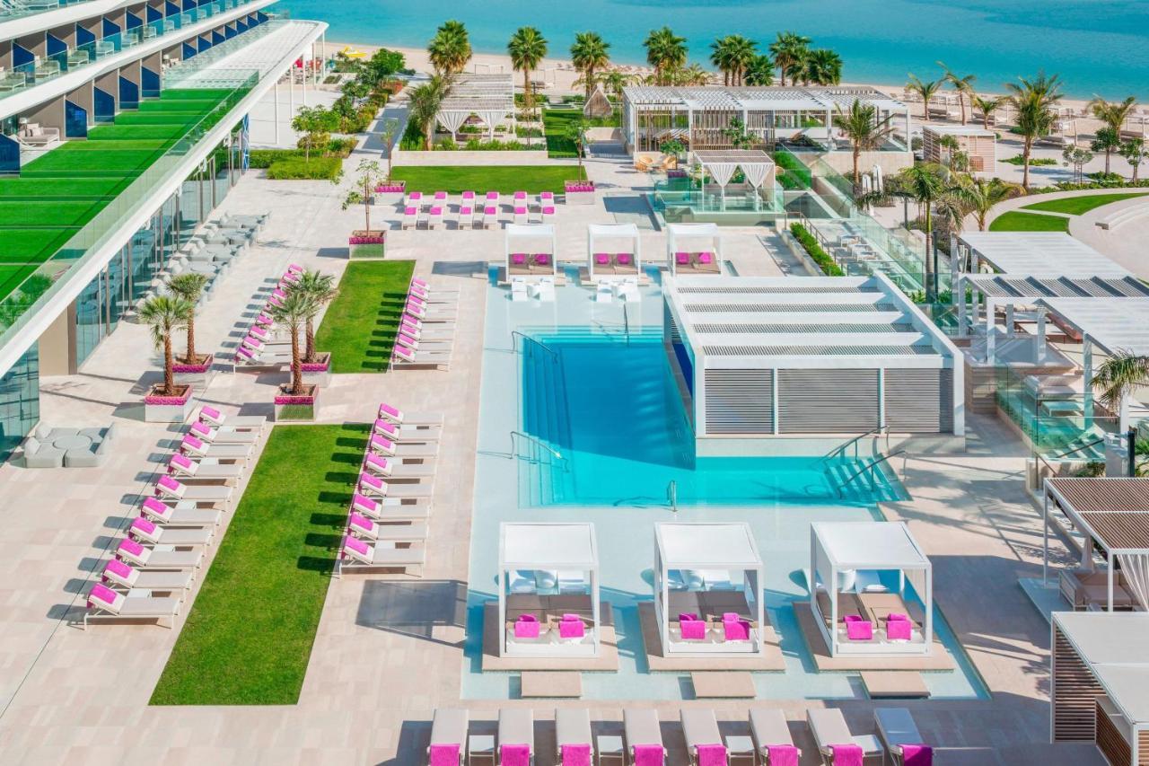 ดับเบิลยู ดูไบ - เดอะ ปาล์ม Hotel ภายนอก รูปภาพ The W Hotel in Dubai