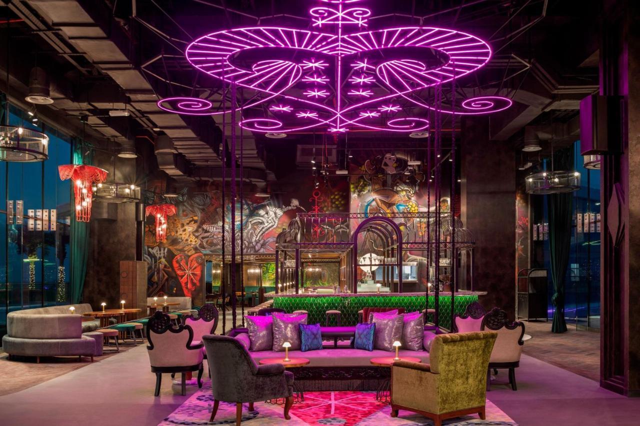 ดับเบิลยู ดูไบ - เดอะ ปาล์ม Hotel ภายนอก รูปภาพ The lobby of the hotel