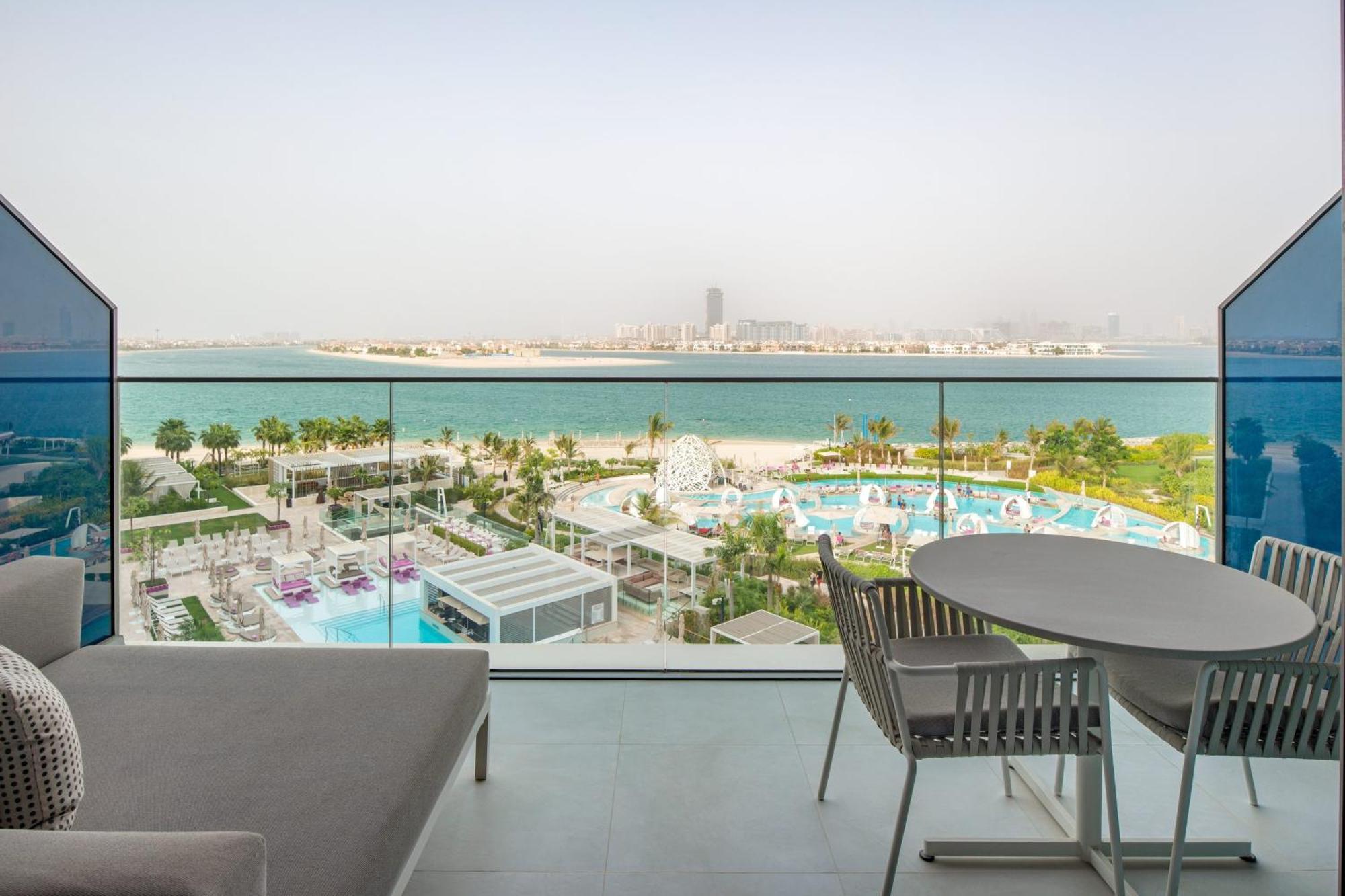 ดับเบิลยู ดูไบ - เดอะ ปาล์ม Hotel ภายนอก รูปภาพ View from the hotel