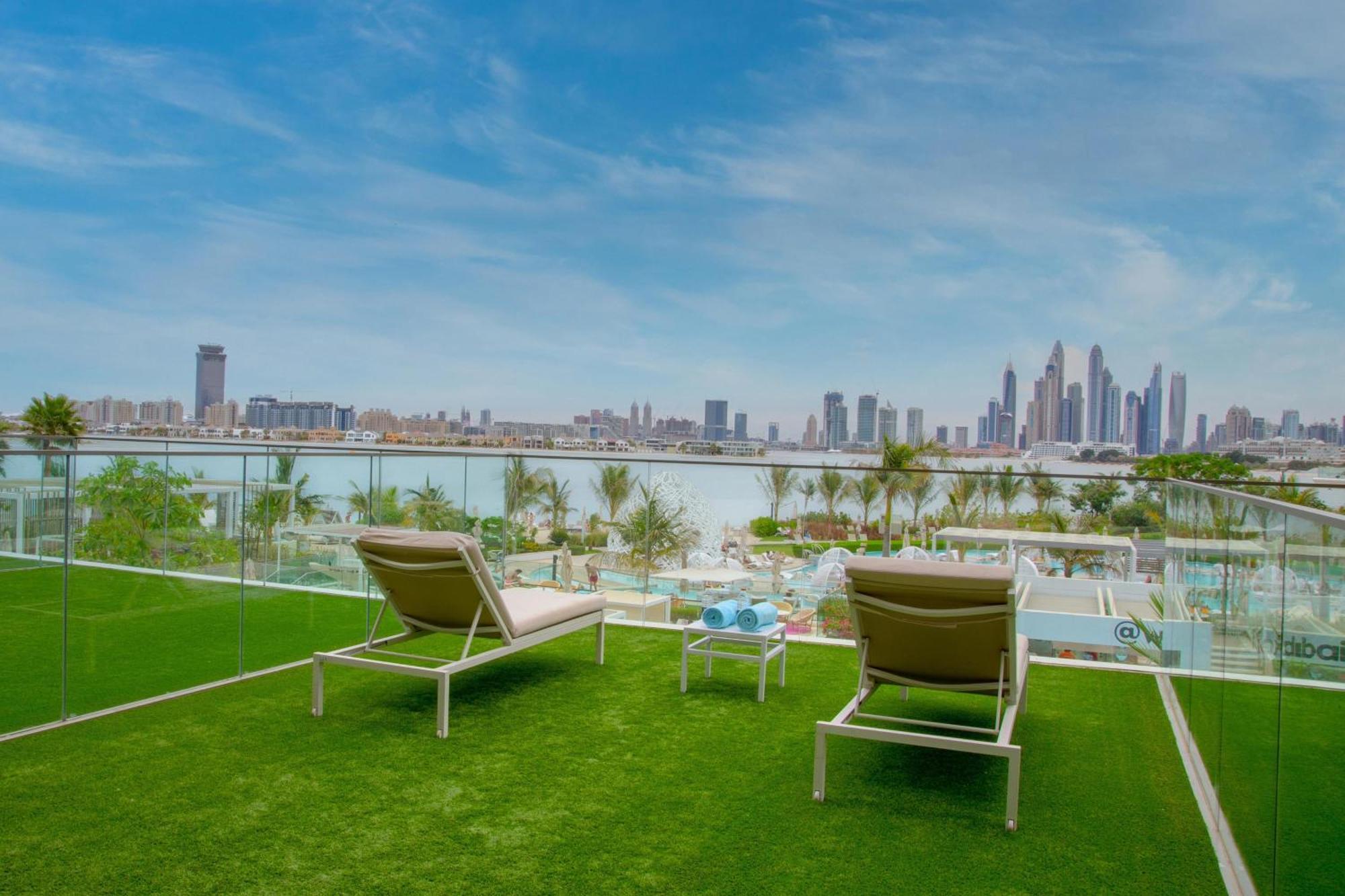 ดับเบิลยู ดูไบ - เดอะ ปาล์ม Hotel ภายนอก รูปภาพ View from the rooftop
