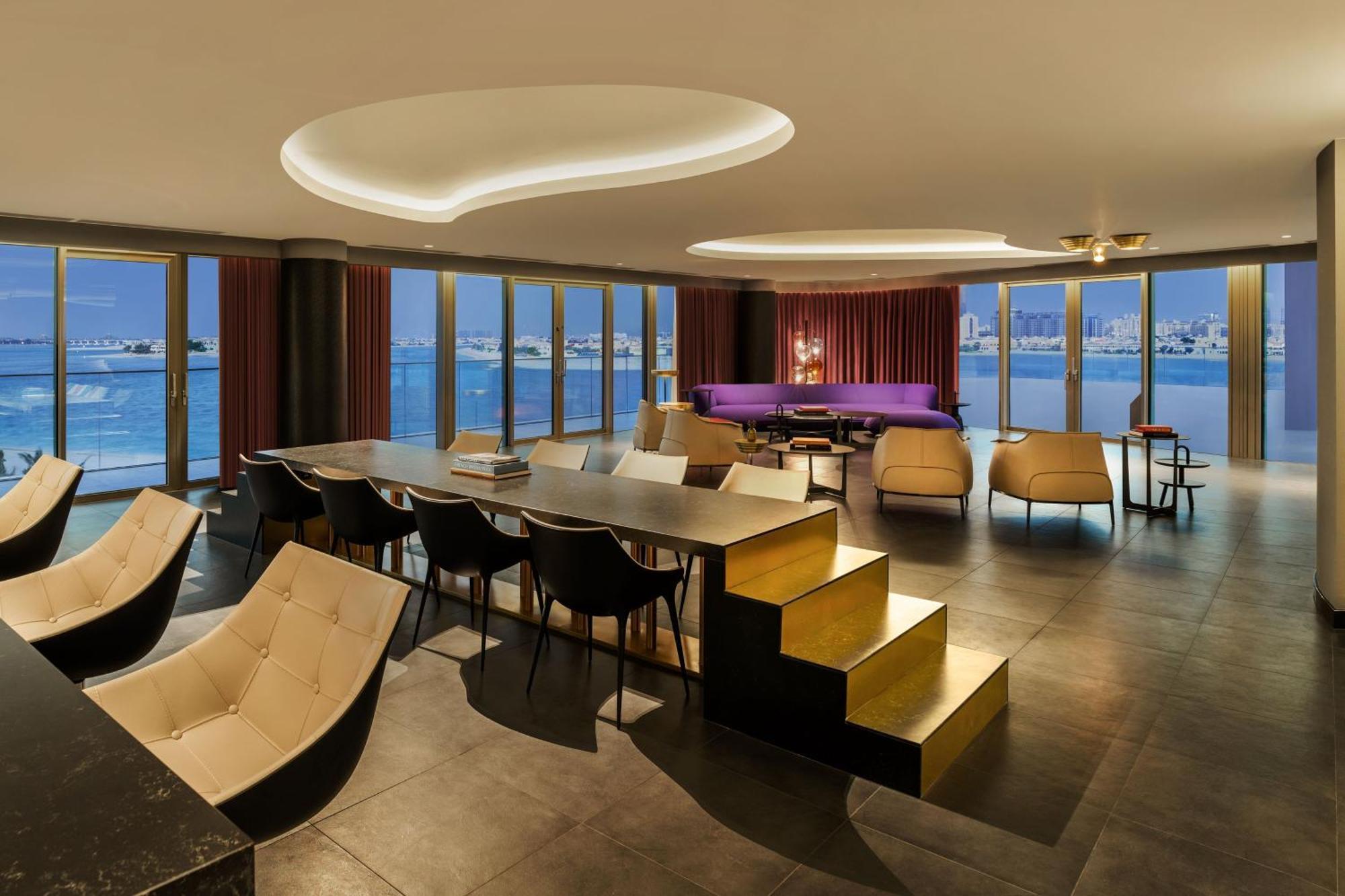 ดับเบิลยู ดูไบ - เดอะ ปาล์ม Hotel ภายนอก รูปภาพ The Club at San Francisco International Airport